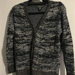 Athleta Button Cardigan S/P Gray